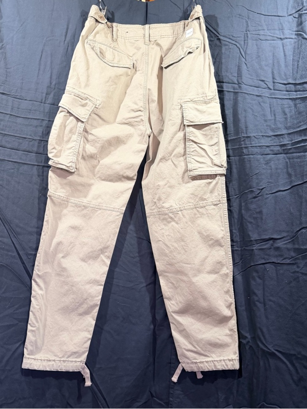 American Eagle Outfitters Tan Beige Cargo Pants with Utility Pockets